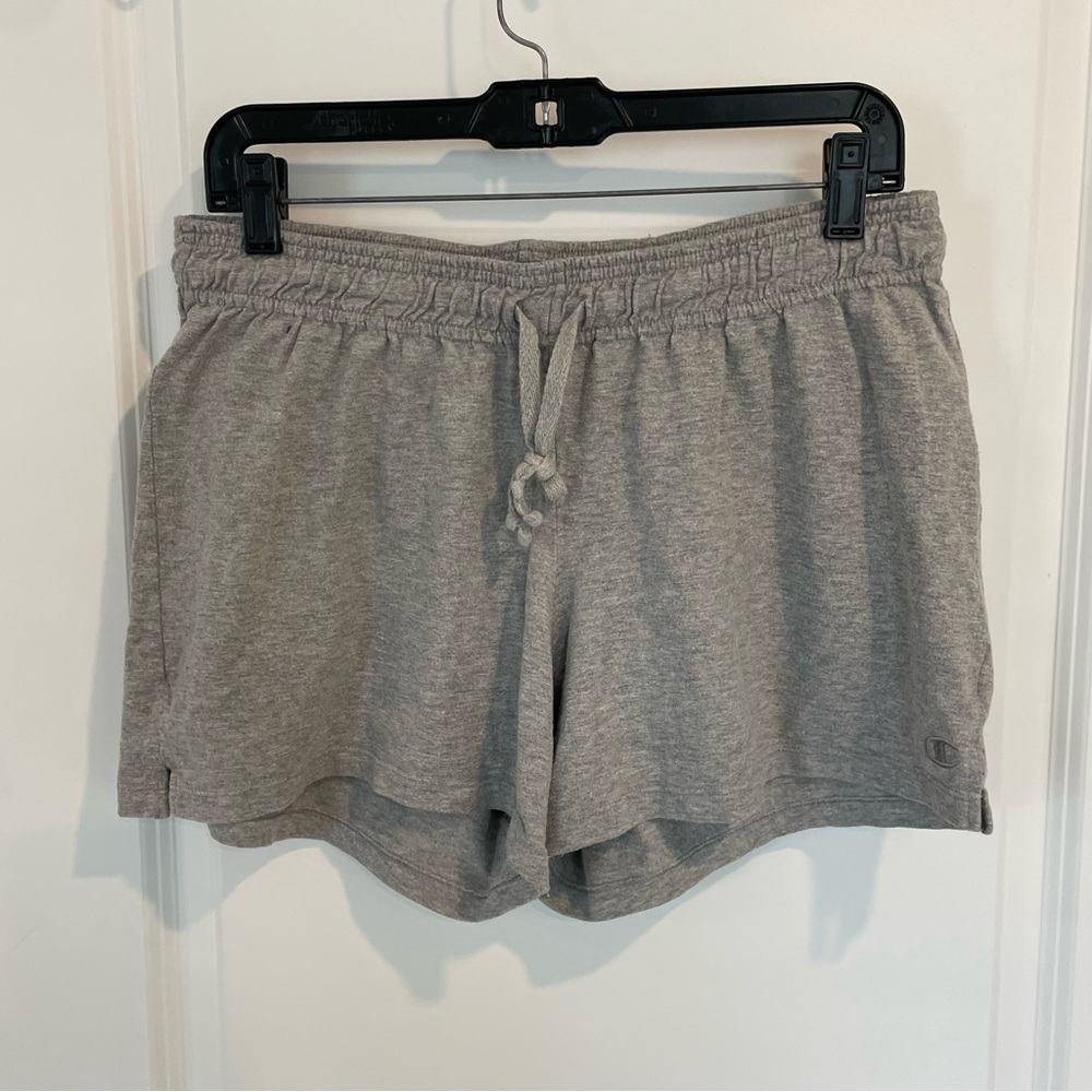 Champion gray drawstring shorts Women Large